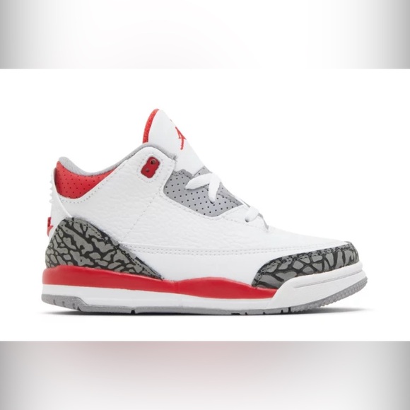 Nike Air Jordan 3 Retro Red 10c - Picture 1 of 7